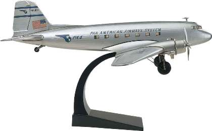 Maquette de décoration du Douglas DC3 ou C47