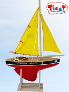 Bateau jouet Tirot 500 2 voiles